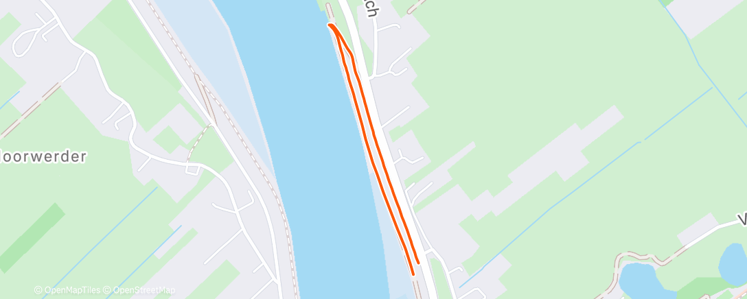 Map of the activity, #mitdemhund