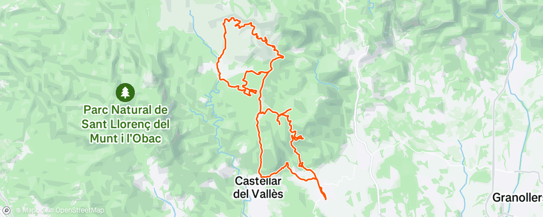 Map of the activity, Morning Ride