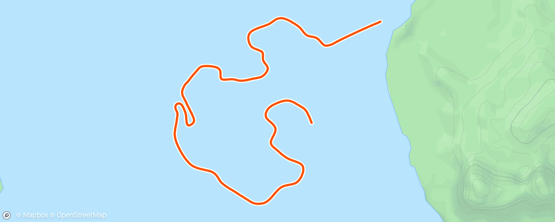 Map of the activity, Zwift - Shayne Gaffney in Watopia
