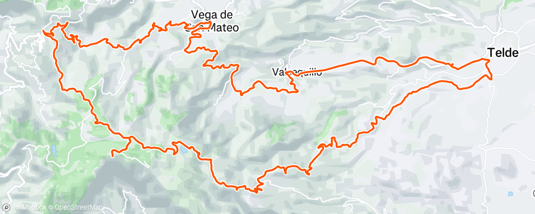 Map of the activity, Pal pico antes de que termine el año
