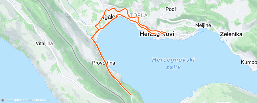 Map of the activity, Base\long 15,5 km, D+220 m, Kobila