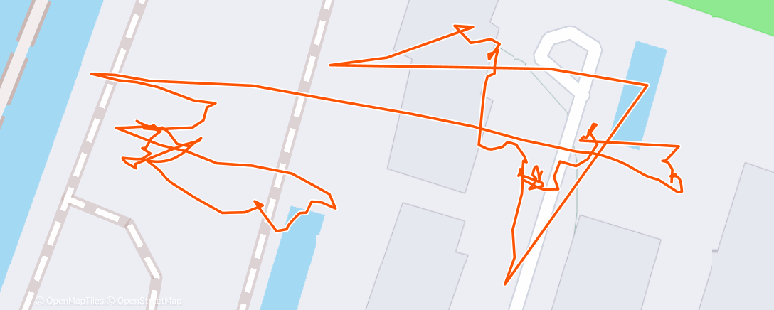 Карта физической активности (Afternoon Ride)