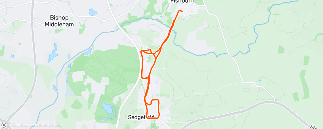 Map of the activity, Recovery 🏃‍♂️ with Wally 🐕