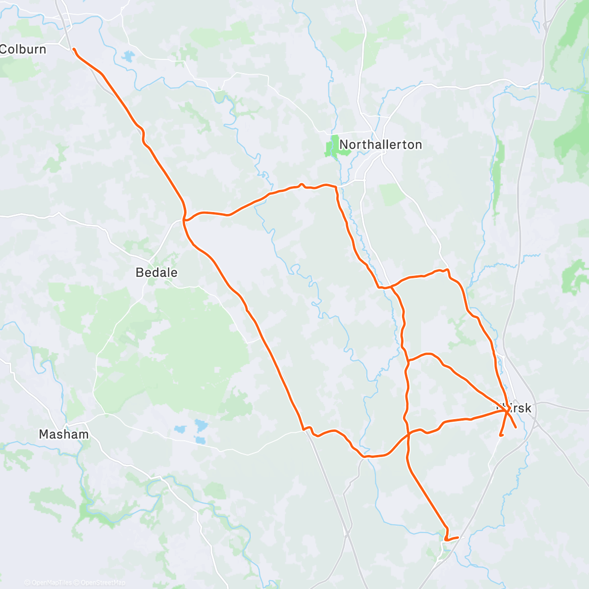 Map of the activity, Simply Spectating