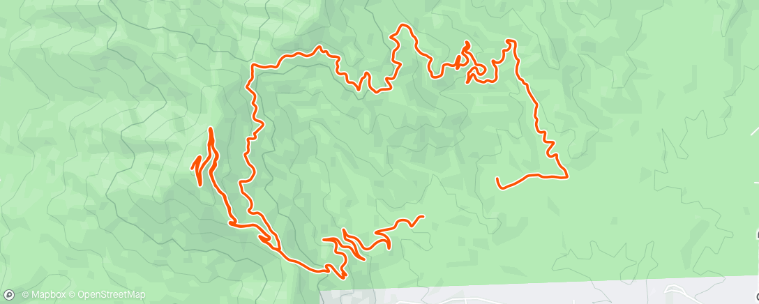 Map of the activity, Chainless Downhill 2024