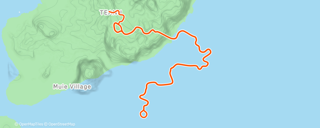 Map of the activity, Zwift - LIT on Tempus Fugit in Watopia