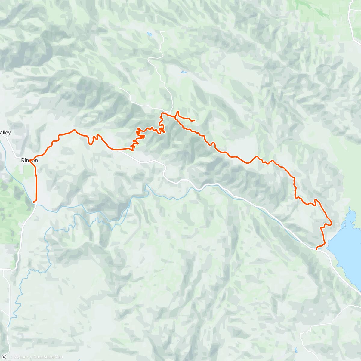 Map of the activity, Palomaring