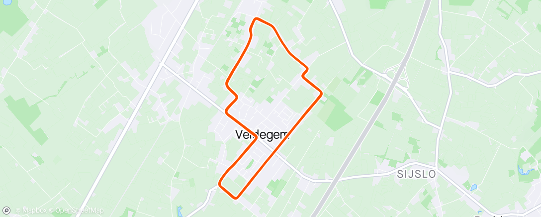 Map of the activity, Veldegem
