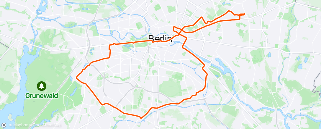 Map of the activity, Fixed Nightride with flat in the end