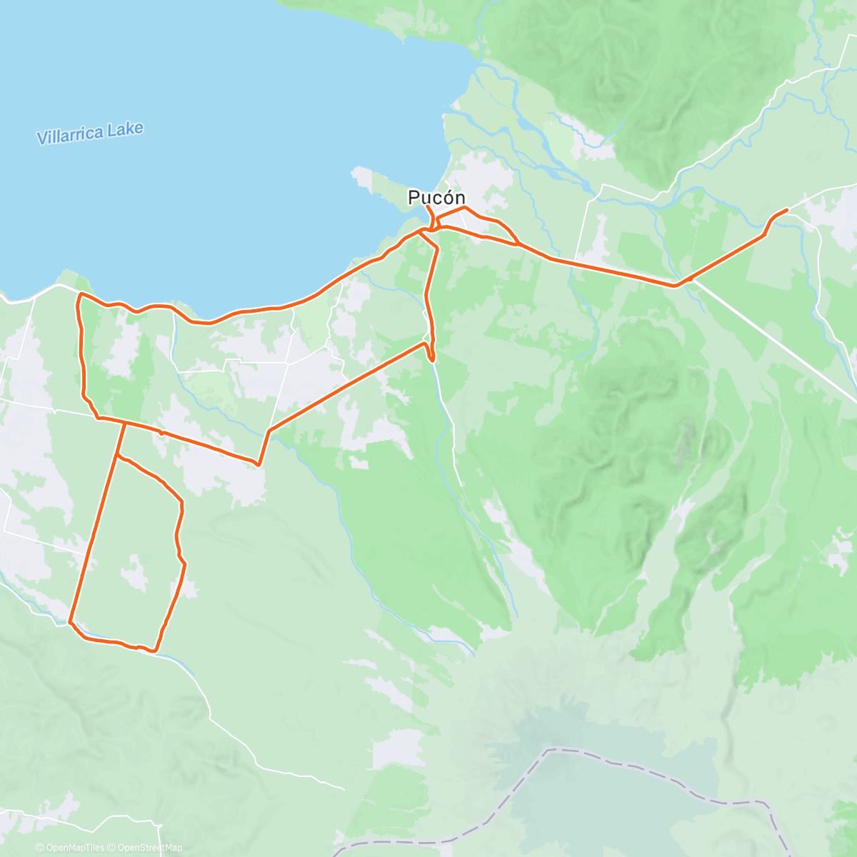 Карта физической активности (Última SDV con KM y D+)