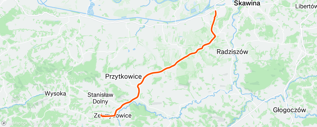 Map of the activity, Evening E-Mountain Bike Ride