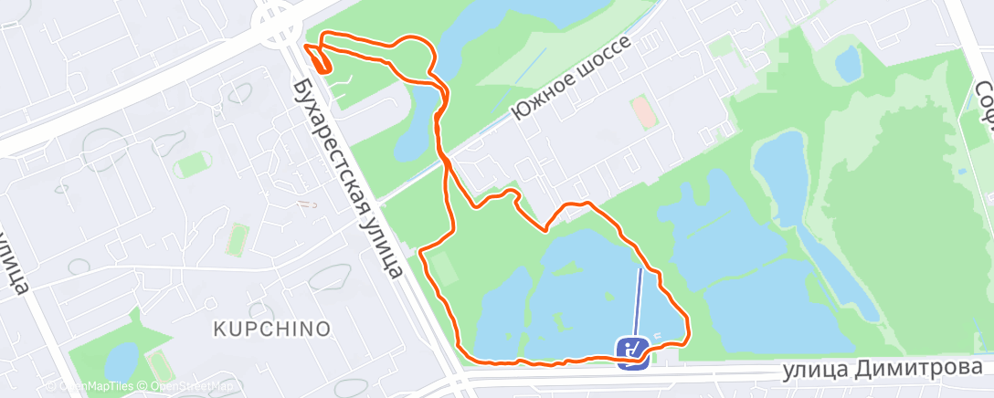 Карта физической активности (Diaspora Prospekt Slavy #105)