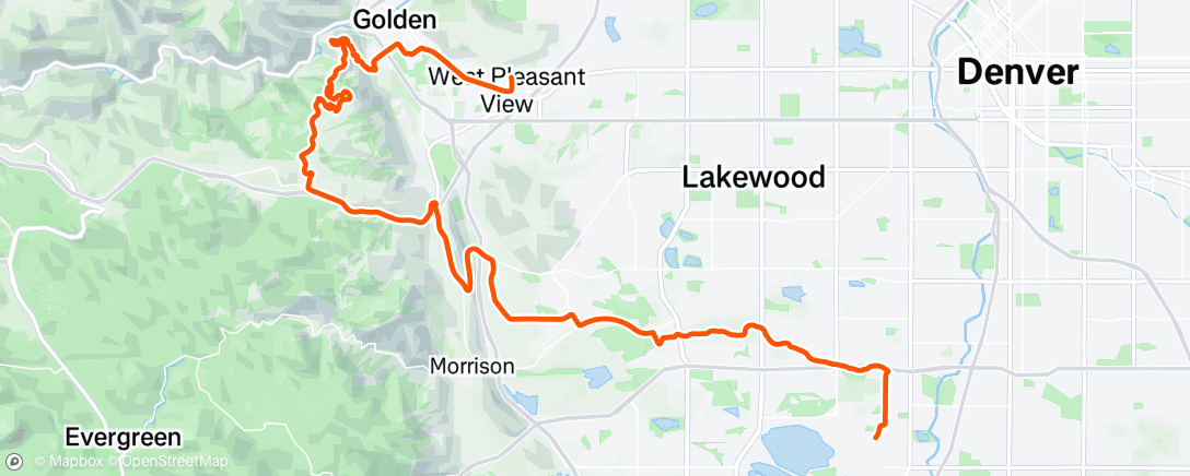 Map of the activity, Lookout Shootout
