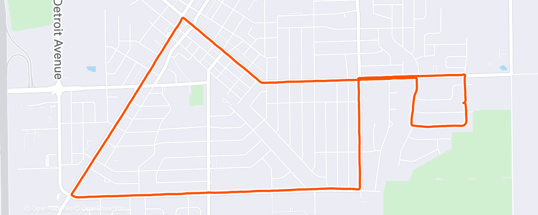 Map of the activity, Certainly Have Consumed Enough Units Of Energy To Fuel That Run