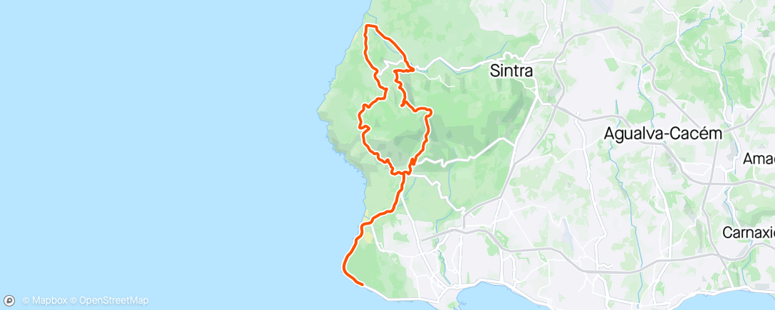 Mappa dell'attività Volta de bicicleta matinal