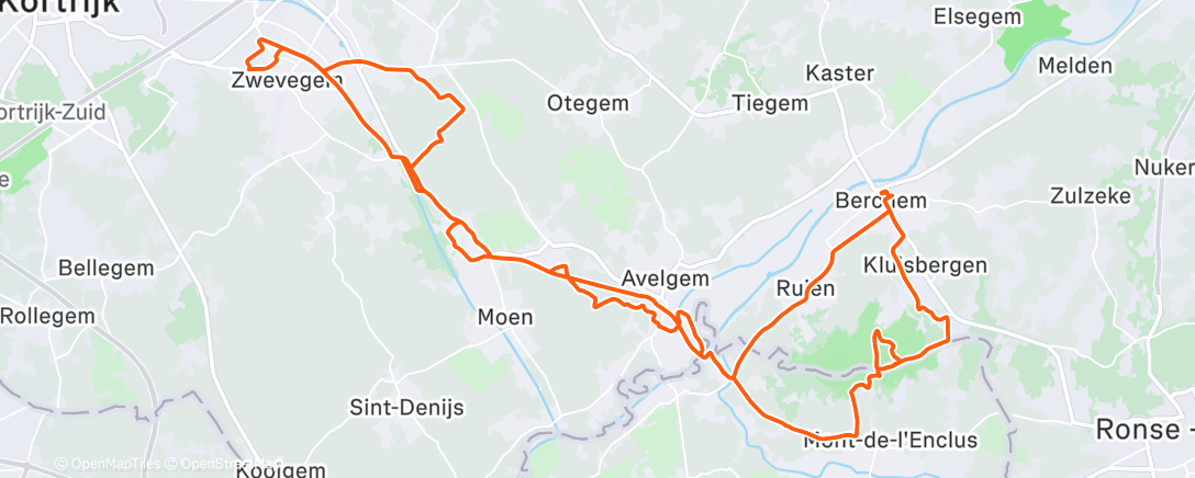 Map of the activity, Pechdag voor KC 🥹