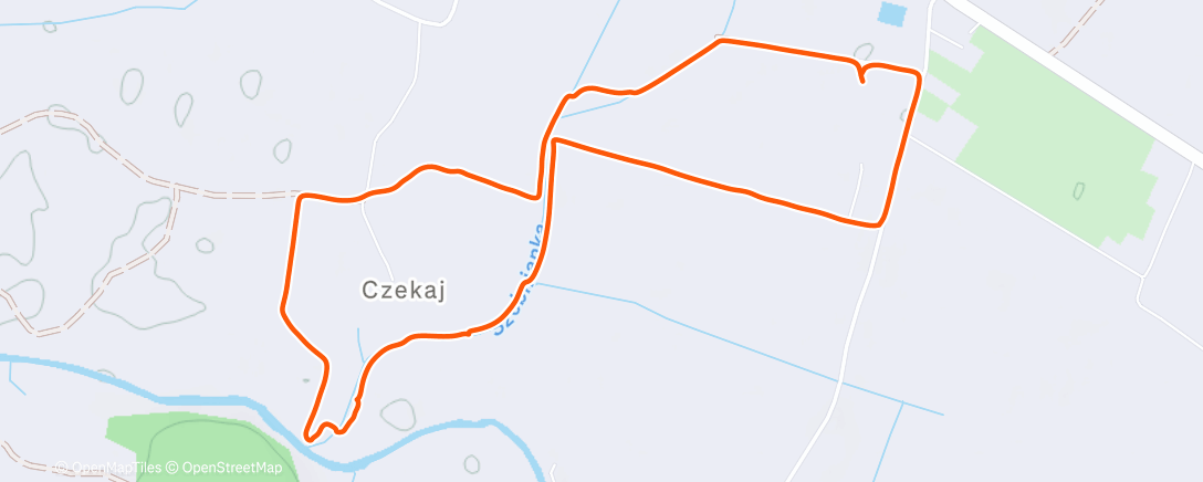 Map of the activity, Lunch Walk