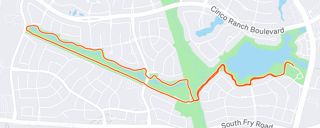 Peta aktivitas, Morning Run