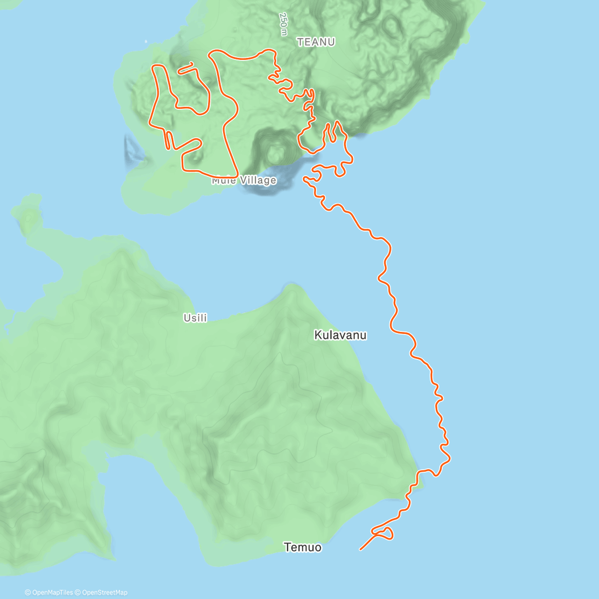 Map of the activity, Zwift - Itza Party in Watopia