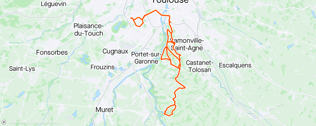 Map of the activity, ça caille