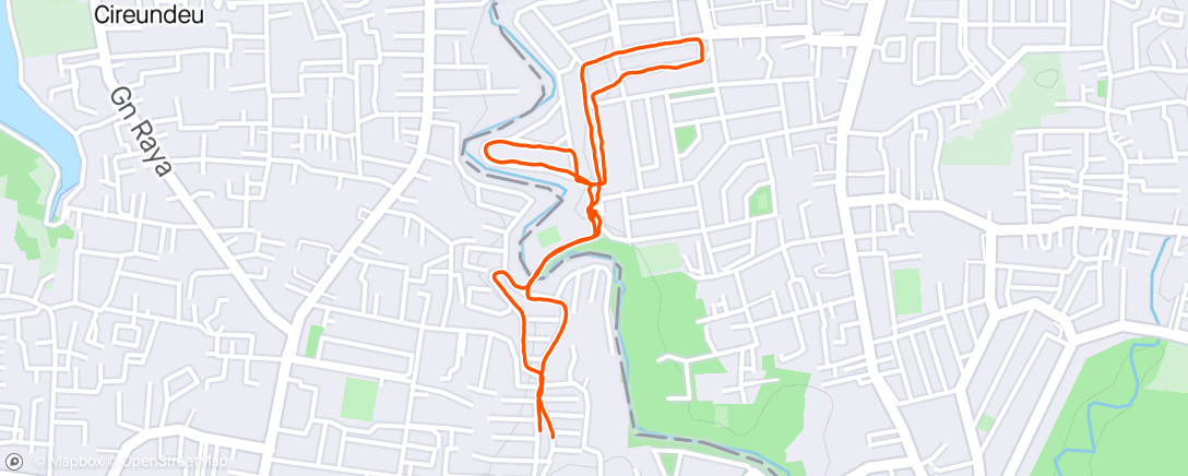 Map of the activity, Serenia Walk 2024 #4