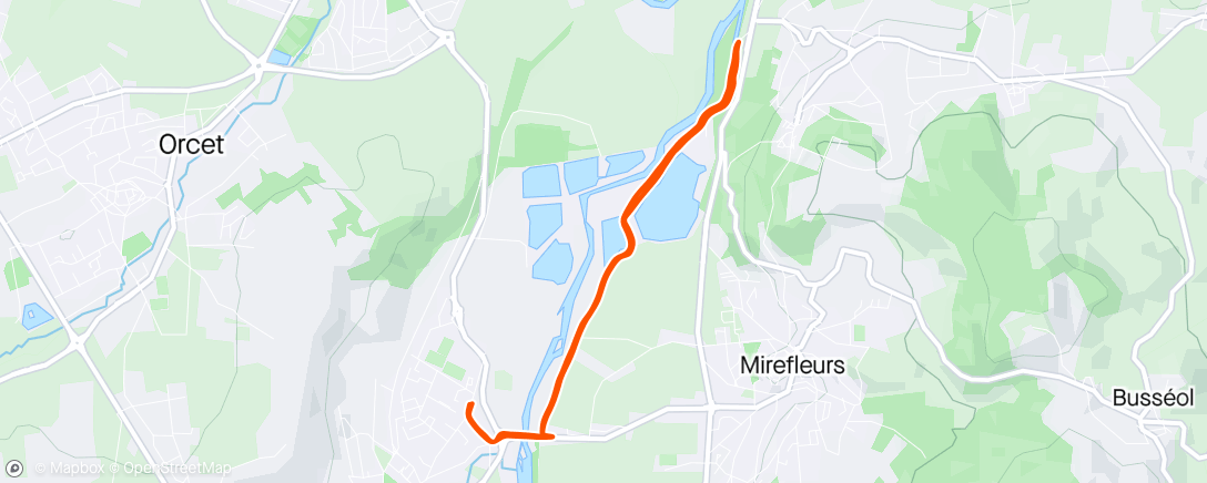 Map of the activity, 🏃‍♂️ Easy run tranks A.J  🐌