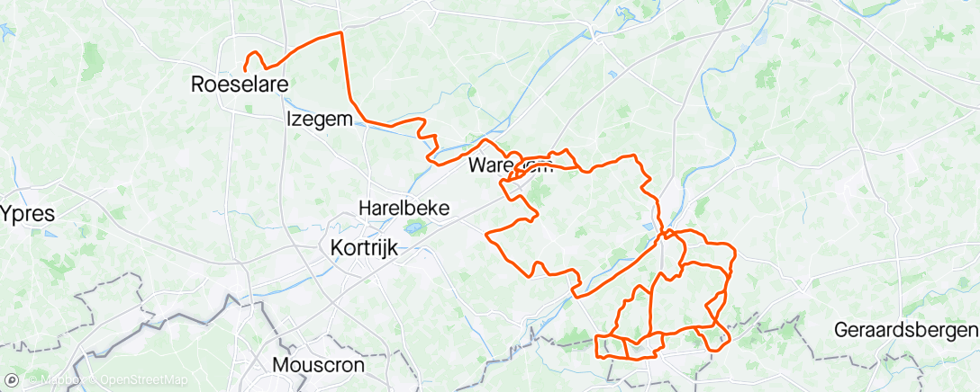 Map of the activity, DDV