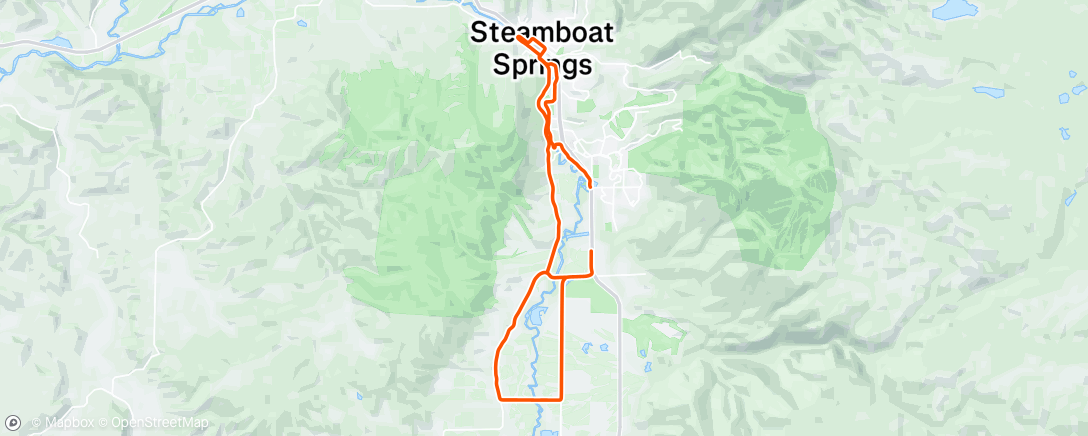 Map of the activity, Coffee and creamies recovery spin