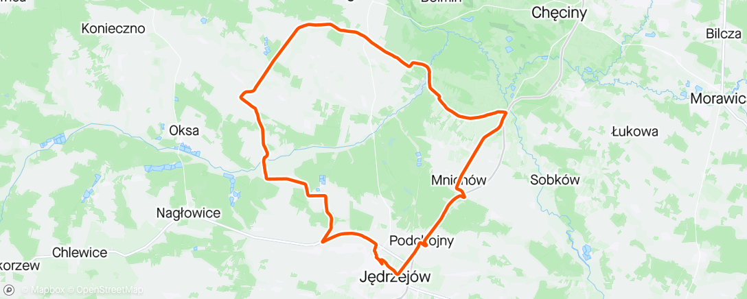 Map of the activity, #6 Solo Ride