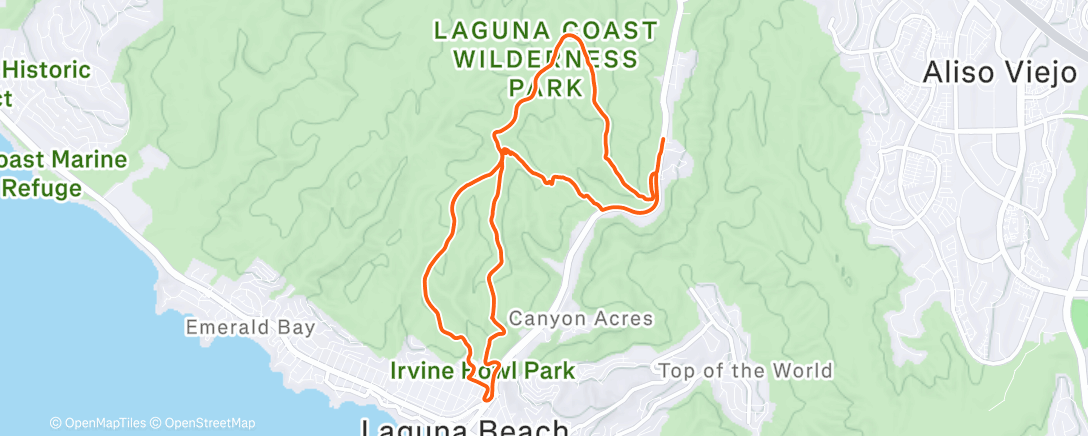 Map of the activity, If we're going to die, let's die looking like a Peruvian folk band.