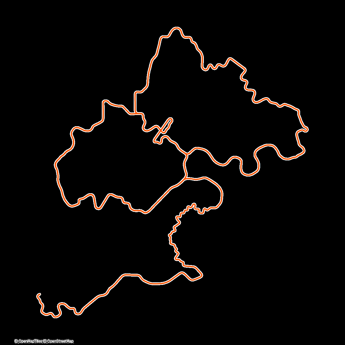 Map of the activity, Zwift - Group Ride: Chasing 500 with DZR on Sacre Bleu in France