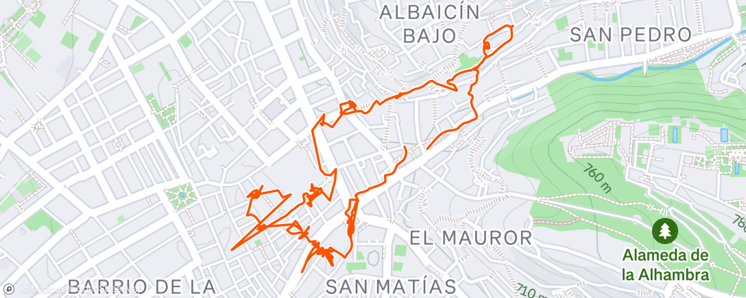 Map of the activity, Walking Tour 🇪🇸