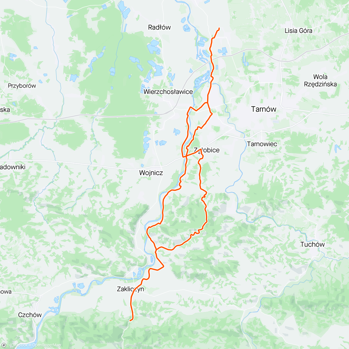 Map of the activity, Po podróżniczkę ;)