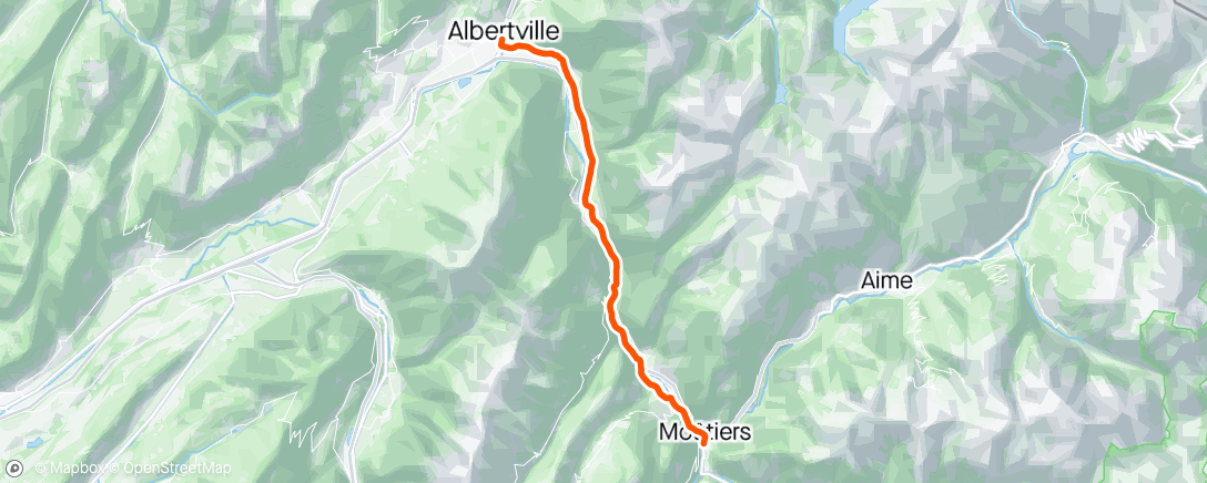 Mappa dell'attività Sortie vélo dans l'après-midi