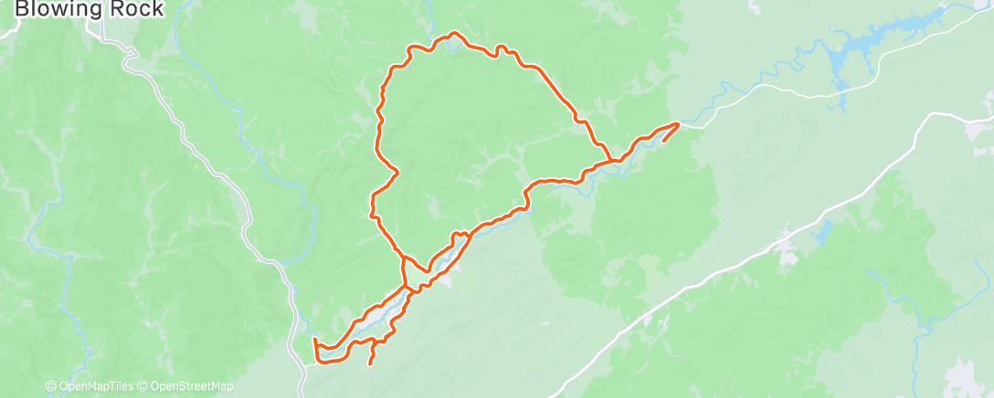 アクティビティ「Season Opener: First real vo2 🐨」の地図