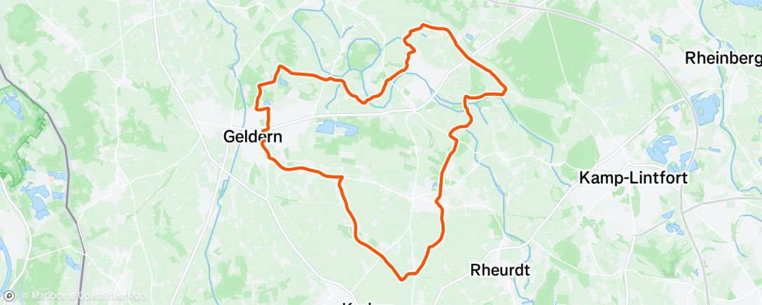 Map of the activity, Ausfahrt zur aktiven Erholung 🚴‍♀️