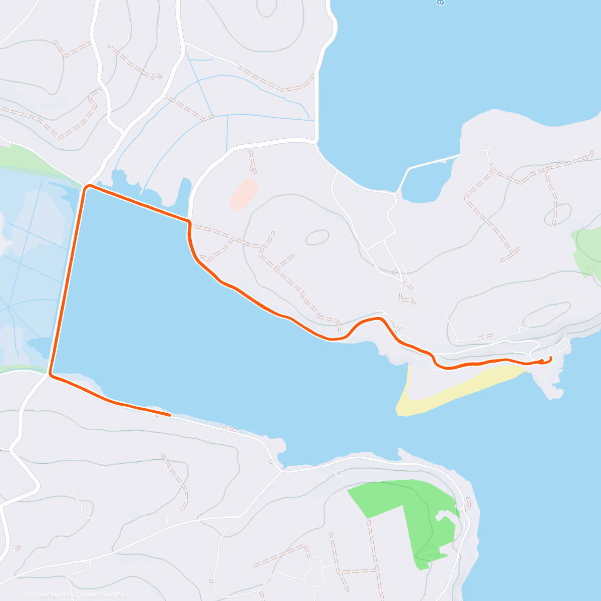 Map of the activity, Clonakilty 8km Shake Out