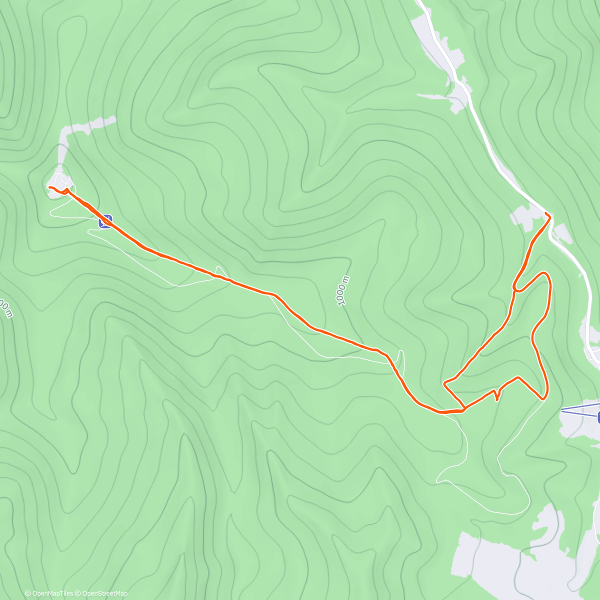 Карта физической активности (Tradicni povanocni Lysa)