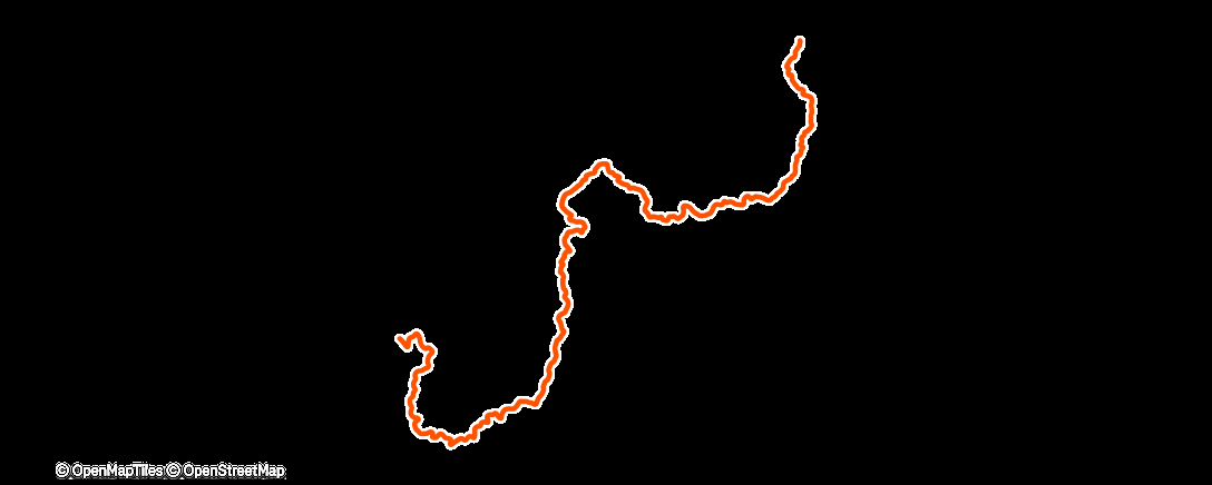 Map of the activity, Son Joaquin River Trail 50k