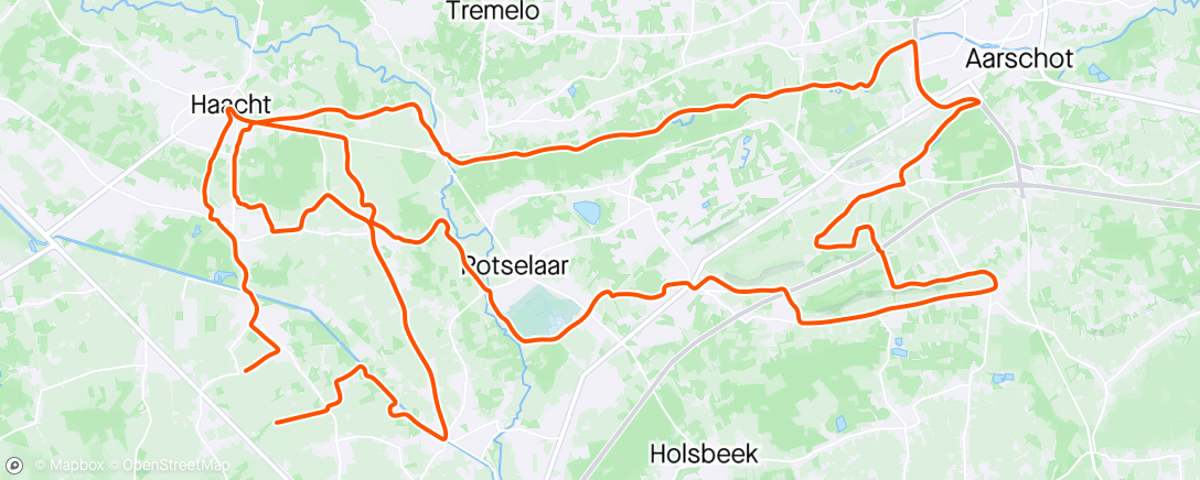 Map of the activity, Rondom de Moedermeule