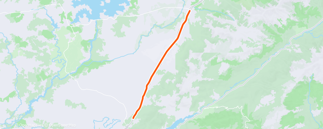 Map of the activity, N 630. Sumando kms