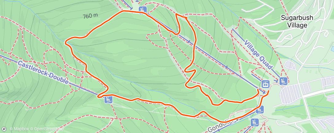 Carte de l'activité Morning Trail Run