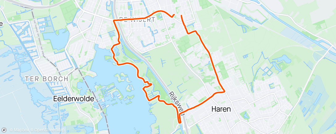Map of the activity, Lekker