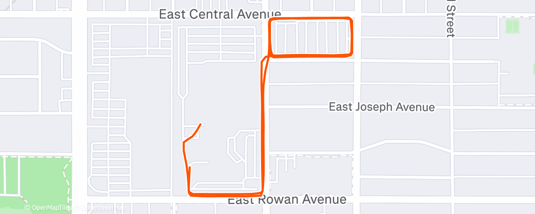 Map of the activity, Hurry up and wait