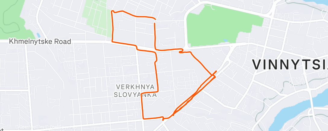 Map of the activity, 727