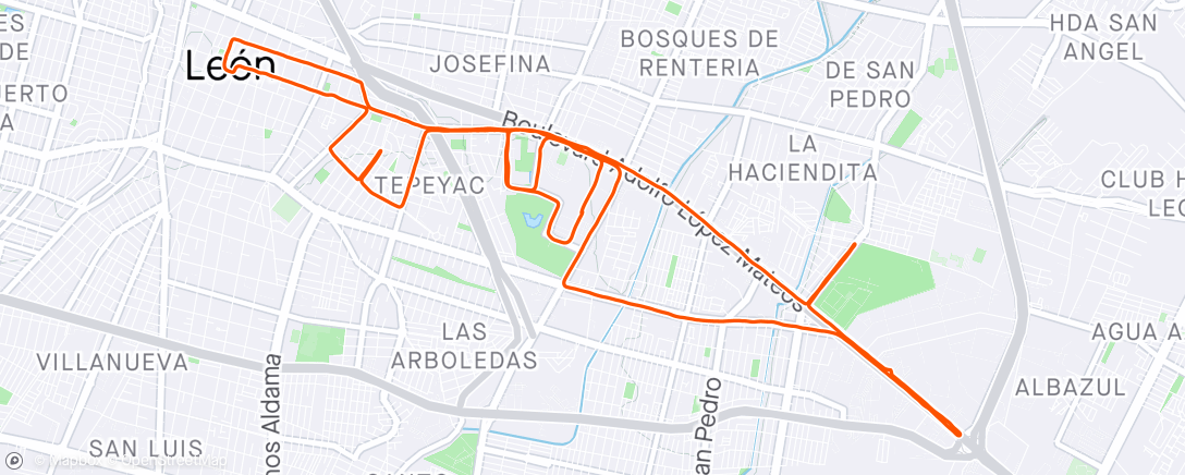 Kaart van de activiteit “BJX Half Marathon 2024”