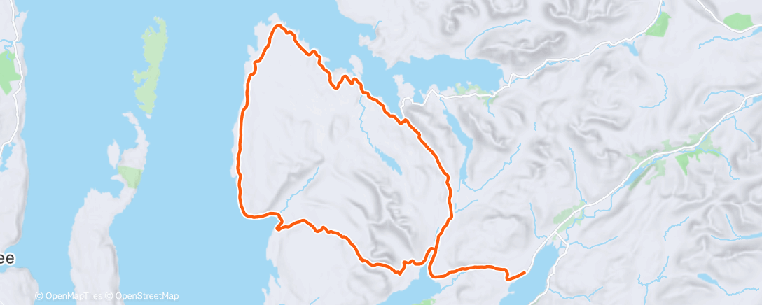 Map of the activity, Challenge 10k - etapas 3, 4 e 5