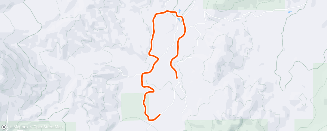 Map of the activity, (Been) trying to walk this sweet baby out!
