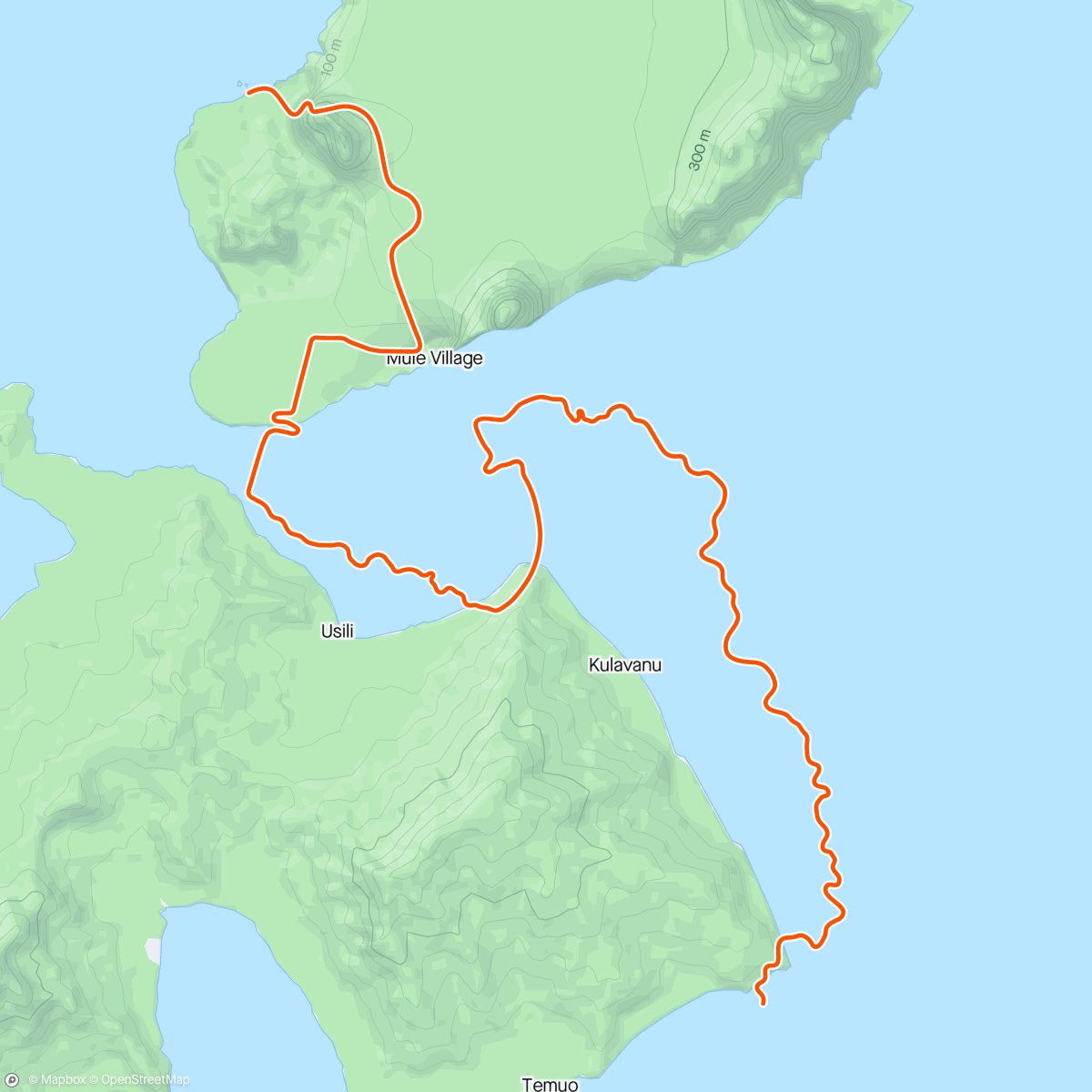 Map of the activity, Zwift - Road to Ruins in Watopia