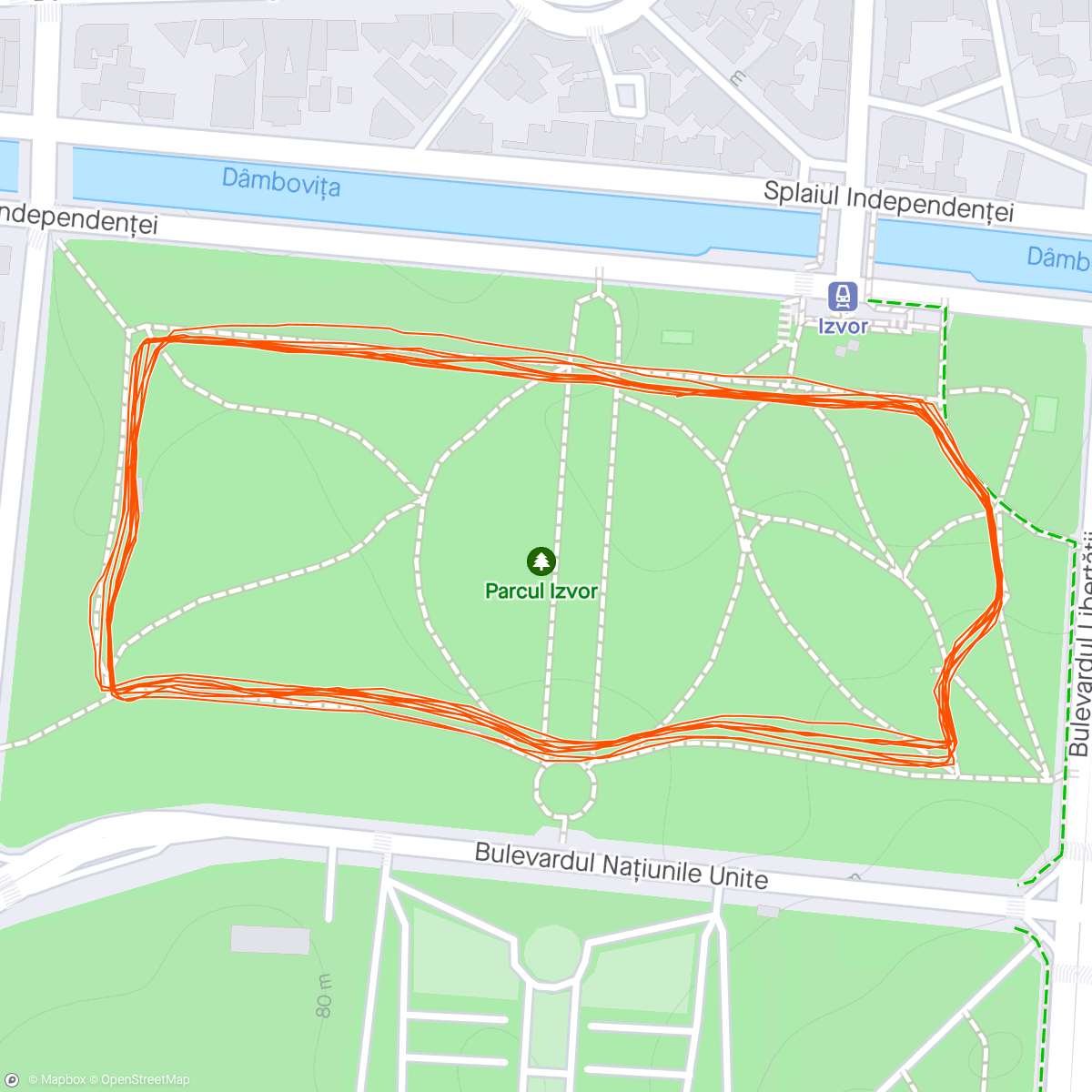 Map of the activity, AR 10k